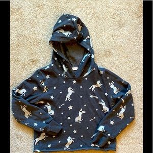 Inspired hearts Girls Unicorn Hoodie